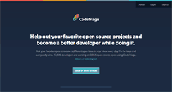 Desktop Screenshot of codetriage.com