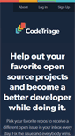 Mobile Screenshot of codetriage.com